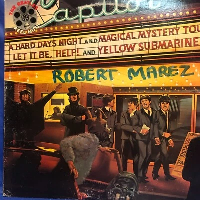 THE BEATLES - REEL MUSIC - RECORD LP COVER ONLY / NO DISC / COVER ART - Image 1 of 4