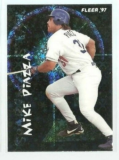 1997 Fleer Soaring Stars Glowing #10 Mike Piazza (ref 90287) - Image 1 of 1