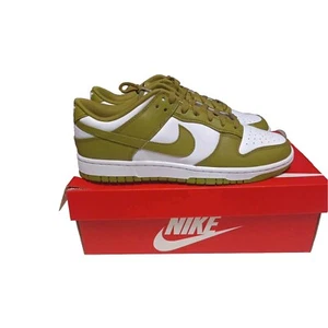 Nike Dunk Low Retro White/Pacific Moss Mens Size 11 DV0833-105 NIB - Picture 1 of 8