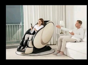 Luxury Full Body Zero Gravity Massage Chair Heating Head Foot 180° Bluetooth - Picture 1 of 23