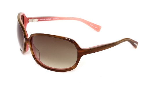 Occhiali da sole donna Oliver Peoples OTPI marrone rosa R3012
