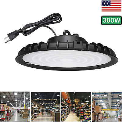 300W Led UFO High Bay Light 300Watt Warehouse Industrial Factory Shop GYM Lamp • 45.69$