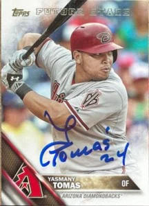 Yasmany Tomas Autographed 2016 Topps #186 - Picture 1 of 1