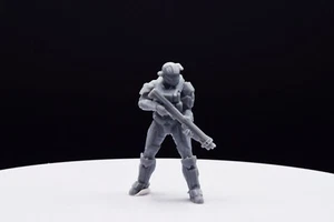 Halo Custom Spartan Type 2 Miniature - Resin 3D Printed Wargame/D&D - Picture 1 of 14