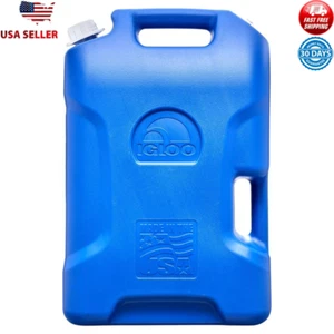 Rugged Portable Water Storage Container 6 Gallon Camping Hiking Emergency New - Picture 1 of 5