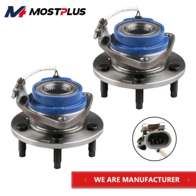 Pair Front Wheel Hub Bearing Assembly For Chevy Impala Venture Pontiac Montana - Image 1 of 4