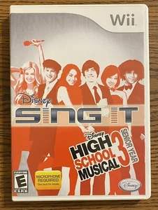 Disney Sing It: High School Musical 3 Senior Year Nintendo Wii Spiel komplett - Bild 1 von 7