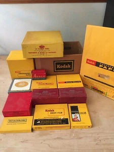 FOTOKISTEN - LEER - KODAK - EMDE - LEITZ - EKTACHROME - ANSCO - Bild 1 von 12