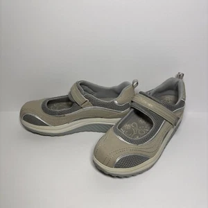 Zapatos para caminar Skechers Shape Ups para mujer talla 10 Mary Jane color topo y gris SN 11807 - Imagen 1 de 15