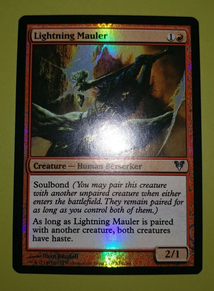 FOIL Lightning Mauler x1 Avacyn Restored 1x Magic the Gathering MTG - Image 1 of 1