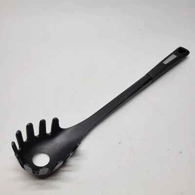 Calphalon Ladle Black Plastic Serving Slotted Spoon Utensil Kitchen - Image 1 of 4