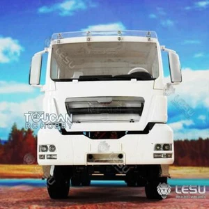 1/14 LESU 4*2 TGS Metal Chassis Unpaint Unassembled Cab DIY RC Tractor Truck - Picture 1 of 7