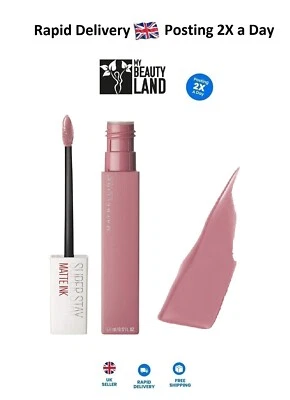 Maybelline Superstay Matte Ink Liquid Lipstick 10 Dreamer *Sealed* - Fast ship - image 1 of 4