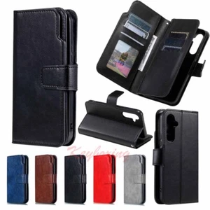 For Samsung A35 A55 A25 A14 A34 A54 A13 A23 A53 Wallet Leather Phone Case Cover - Picture 1 of 31