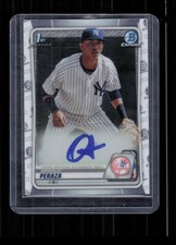 2020 Bowman Chrome #CPA-OP Oswald Peraza 1st Chrome Prospect Auto