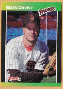 Mark Davis San Diego Padres #65 sin punto inc - Donruss 1989 - Imagen 1 de 2