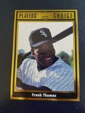 Frank Thomas Chicago White Sox 1993 Player's Choice Cartwrights Gold #4 ODDBALL