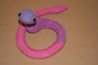 Brand New Handmade Crochet soft toy snake cotton whool yarn poliester