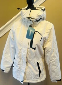 Skieer Women's Waterproof Ski Jacket Warm Winter Coat Fleece Snowboarding Coat - Picture 1 of 13