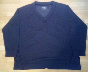 Terra & Sky Women's Sweatshirt Black-Soot Long Sleeves Plus Sizes 0X-4X - Picture 1 of 9