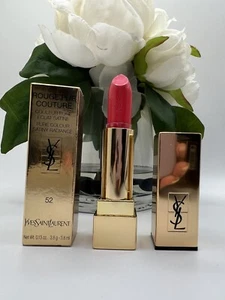 YSL Yves Saint Laurent ROUGE PUR COUTURE 52 ROUGE ROSE Full Size 3.8g - Picture 1 of 3