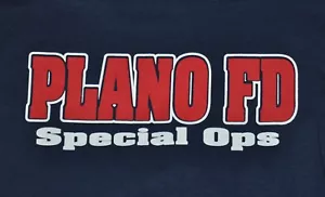 T-Shirt Small Plano Fire Station Truck 4 Texas Special Ops 18,5 Zoll Pit2Pit - Bild 1 von 5