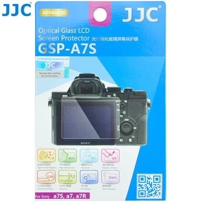 JJC 0.3mm 9H Optical Tempered Glass Screen Protector for SONY A7S A7R Camera - Image 1 of 4