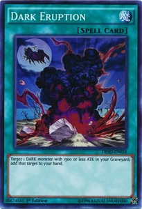 Dark Eruption - DESO-EN054 - Super Rare - 1st Edition - Lightly Played - Picture 1 of 1