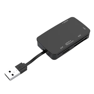 Lecteur de carte USB 2.0 6 en 1, lecteur de carte MS, lecteur de carte mémoire I8D78387 - Photo 1/10