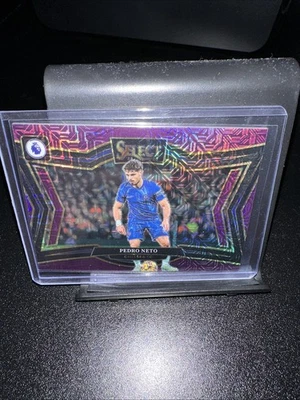 2024-25 Panini Select Premier League-Field Level Pedro Neto#212Purple Mojo Prizm - Image 1 of 3