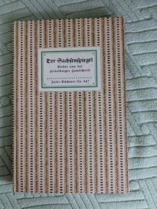 Buch: Der Sachsenspiegel, sehr guter Zustand, altdeutsche Schrift - Bild 1 von 2