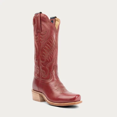 Botas vaqueras occidentales de cuero Hyer '' LEAWOOD '' para mujer Foto 1 de 3
