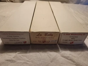 O Scale La Belle Car Kit X3 No. 0-211,213,262 - Picture 1 of 11
