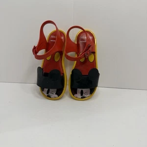 Mini Melissa Disney Mickey Mouse Toddler Flats Shoes Size 11 - Picture 1 of 7
