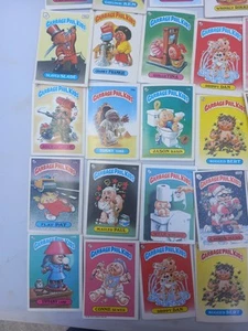 Garbage Pail Kids Job Lot x 68 - 1980's Sticker Cards Original - Free Post - Picture 1 of 3