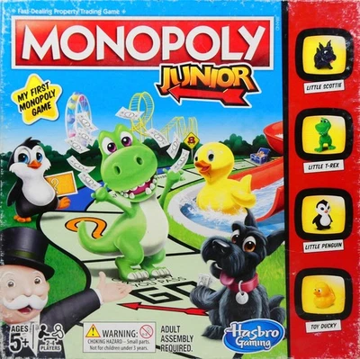 Monopoly Junior Board Game by Hasbro Gaming 2017 -  (5 Years+)  - Complete - Image 1 of 4
