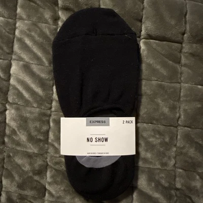 Express Men's No Show упаковка 2 шт. подходит для обуви размер 8-12 - Изображение 1 из 3