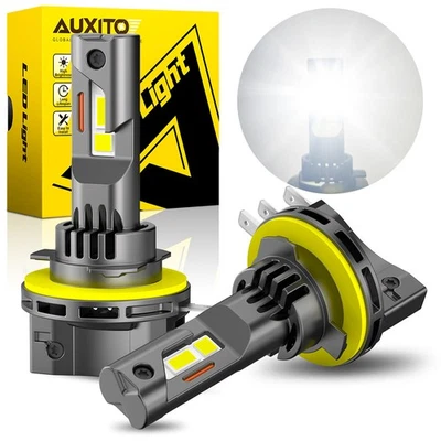AUXITO H15 LED Headlight Bulb Canbus Error Free High Beam DRL 30000LM Bright 2x - Image 1 of 4