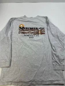 Quecreek Nine 2002 Cast Crew Shirt Somerset PA Production Movie Size XL USA Made - Picture 1 of 6