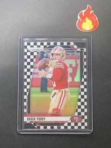 2024 Panini Prizm - Brock Purdy #249 Black & White Checker Prizm - Picture 1 of 2