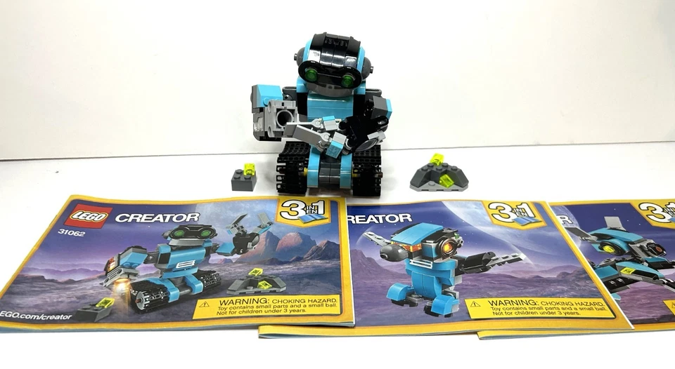 LEGO Creator #31062 Robot Robo Explorer - Complete w/ Instructions - Image 1 of 1
