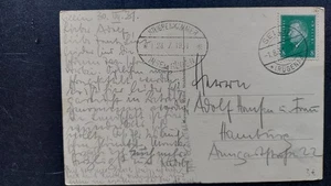 Stubbenkammer Rügen-Ansichtskarte v. 1931 mit tollem Stempel Stubbenkammer/ Vb - Bild 1 von 2