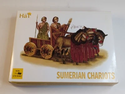 HAT - SUMERIAN CHARIOTS #8130 (3x Chariots) - 1:72 - Изображение 1 из 3