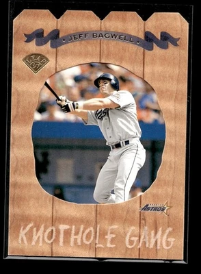 Jeff Bagwell 1997 Leaf #6 Knothole Gang #/5000 - Image 1 of 2