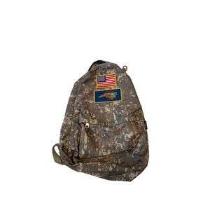 Everest Camo  Backpack w Tarheel Challenge Academy Patch - Picture 1 of 4