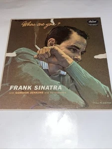 Frank Sinatra  Where Are You? LP Capitol W 855 Mono Tested - Picture 1 of 6
