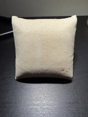 Rolex кремовая замша дисплей подушка подушка стойка - Изображение 1 из 4