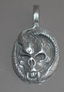 pendentif en étain gothique mode ,collier, - Imagen 1 de 1