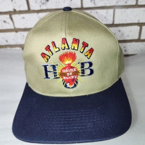 Nuevo con etiquetas Sombrero Música ATLANTA HOUSE OF BLUES 1994 Bordado Snapback - Imagen 1 de 5