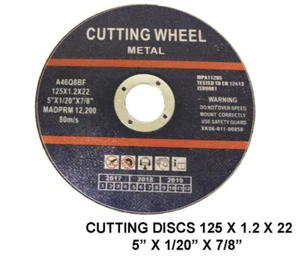 50pc Flap Disc Grinding Discs 125mm Sanding Wheel Metal Angle Grind - Picture 1 of 1